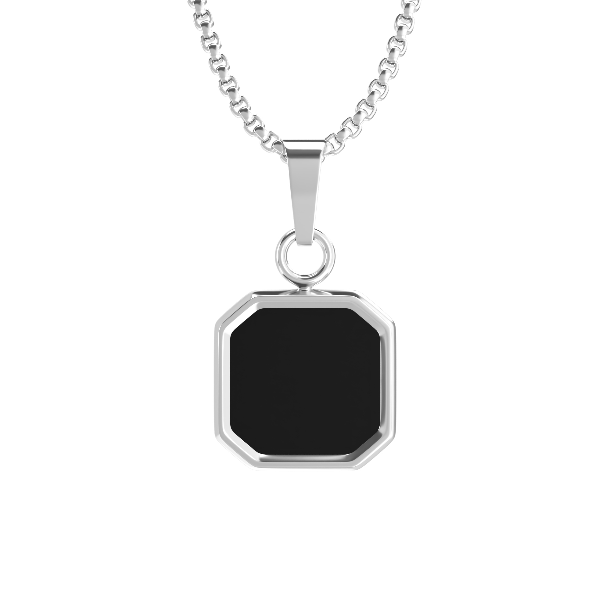 Silber-Onyx